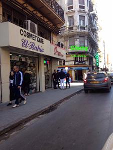 ORAN rue d arzew cafe le clichy